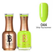 Billionaire Gel Polish UV LED & Nail Lacquer Duo 044 Drop Top Summer 15ml