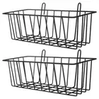 2 Pcs Decorative Hay Feeder Rabbit Small Animals Holders Metal Pet Cage Supply