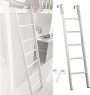 Bunk Bed Ladder Space Saving Camper Bunk Bed Ladder with 2 Hooks for Home/Dorm/Apartment, Load 150kg/330lbs (Size : 1.65m/65 Inch)