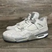 在飛比找蝦皮購物優惠-《二手寄賣》Air Jordan 4 白雷射 US10 有原