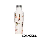 美國CORKCICLE RIFLEPAPER設計師聯名系列三層真空易口瓶/保溫/保冷瓶470ML-運動女孩