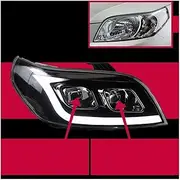 Car Styling Compatible for Aveo Headlights 2008-2012 LED Headlight DRL Head Lamp Bi Xenon Beam Accessories
