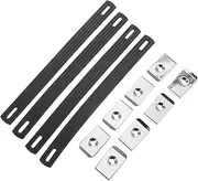 BESTOYARD 4pcs Simple Amplifier Handle Straps for Speakers Outdoor Speaker Handles Easy to Match with Amplifiers and Cabinets Long Lasting Material for Performances