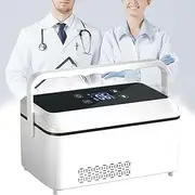 Mini Medicine Refrigerator and Insulin Cooler for Car,Small Fridge Case Portable Insulin Refrigerator Travel,for Campervan RV Boat Travel Picnic,Low Consumption