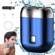 New Model Mini Dual-Head Electric Shaver Upgrade Pocket Shaver Washable Doubl...