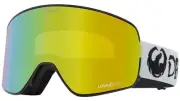 Adult DRAGON NFX2 Snow Goggles Classic Grey /LumaLens Gold Ion + LumaLens Amber