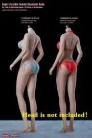 1/6 Seamless Female Body Action Figure Pale Asian Slim Tbleague For 12in Doll