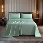 Aulaire 4-pcs Bedsheet & Pillowcase Set. 1000TC Long Staple 100% Cotton