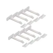 8pc Dreambaby Adhesive Safety Latches Long Child/Toddler Cabinet/Drawer Lock