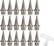 100pcs Stainless Steel Running Spikes And Wrench Set For Track Shoes Non Slip And Durable Replacements Golf Shoe Spikes