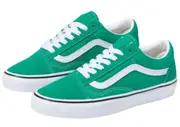 Vans Old Skool Canvas Casual Sneakers Shoes Skateboard - Pepper Green/White