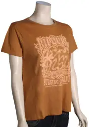 Rip Curl Breeze Standard Women's T-Shirt - Light Brown - New