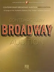 CONTEMPORARY BROADWAY AUDITION: MEN'S EDITION - By Hal Leonard Corp. *BRAND NEW*