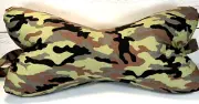 3 Sided Dog Bone Shaped Neck Pillow, Lower Back Support LG Camouflage