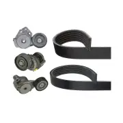 Gates Alt Micro-V Ribbed Belt Kit for Audi A1 8X1 8XK 8XA 8XF 1.4L CAVG CTHG