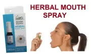 HERBAL MOUTH SPRAY ANTI INFLAMMATORY BACTERIAL TONSIL BAD BREATH CHAMOMILE FRESH