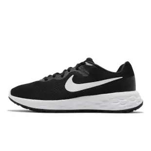 【NIKE 耐吉】NIKE REVOLUTION 6 NN 男運動跑鞋 緩震 黑 DC3728003