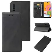 For Samsung Galaxy A01 Magnetic Closure Leather Phone Case