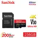 SanDisk 晟碟 (極速全新版) 256GB Extreme PRO A2 記憶卡 附SD轉卡 (高速讀取200MB/s 原廠永久保固)