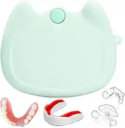 Mouth Guard Case,Orthodontic Mouth Guard Case | Tight Snap Lock Orthodontic Mouth Guard Case for Retainer and Dentures Helves