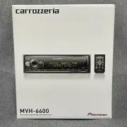 Carrozzeria Pioneer MVH-6600 Car audio 1DIN USB Bluetooth &Accessory case set