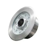 9W Landscapeful Changing Ring Led Stainless Steel Underwater Fountain Light(Colorful)