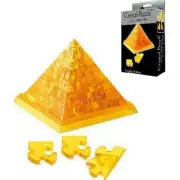 NEW IN BOX Crystal Puzzle - Golden Pyramid 3D Puzzle - 38 Pieces