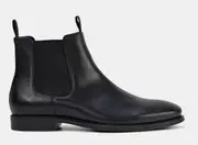 Julius Marlow Longreach Leather Chelsea Boots Shoes in Black