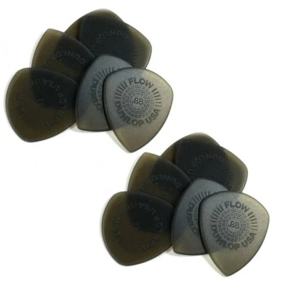 Dunlop Guitar Picks FLOW Standard 12 Pack Primetone .88mm