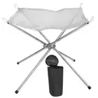 Portable Fire Pit Bonfire Stand Stainless Steel Folding Bonfire Stand