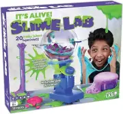 It's Alive! Slime Lab by SmartLab 20 Educational Experiments Steam 8+ new Sealed