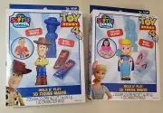 TOY STORY 4 - Cra-Z-Art Softee Dough 3D Figure Maker Mold N Play Bo Peep + Woody