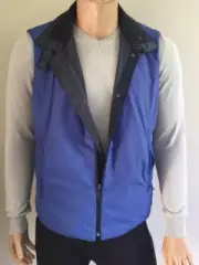ELIE TAHARI Men's Reversible Full Zip Jacket Vest Size L