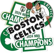 Desert Cactus Boston Celtics 2024 Champions Championship NBA Officially Licensed Sticker Vinyl Decal Laptop Water Bottle Car Scrapbook (2024 Champions Type 2-1)