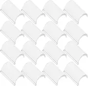 FRCOLOR Versatile Hair Extension Glue Beads 100pcs Keratin Glue for Women's Wigs Double Sided Tape