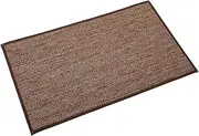 Generic Kitchen Floor Mat Non Slip Skid Entryway Rug Machine Washable Backing Natural Twill Design for Bathroom Living Room Hallway and Kitchen