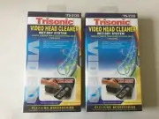 2 VHS VCR Video Head Cleaner for Tape Cassette Player & Recorder, 2 Packs