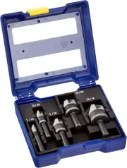 IRWIN Metal Countersink Drill Bit Set, 5 Piece, 1877793 One Size, Multi