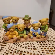Cherished Teddies Seven Dwarfs Good Friends Can Come in Small Packages 4007339
