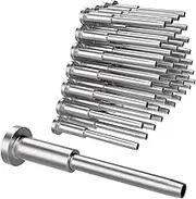 50 Pack Cable Railing Kit, T316 Stainless Steel 1/8In Receiver and Swage Stud End for Cable Railing