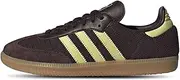 [adidas] Women's Shabrn/Powyel/Gum3 Samba OG W Shadow brownPowder Yellow/Gum 3 10.5 US