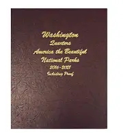 National Parks Quarter Proof Silver Proof Volume II Coin Album 2016 2021 8147