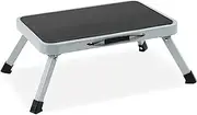 MIDOGAT Folding Step Stool Portable Foot Stool with Non-Slip Rubber Mat RV One Step Ladder for Bedroom Kitchen Bathroom
