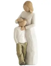 [Willowtree] Mother and Son Sculpted Figures in White