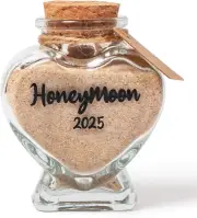 Honeymoon Sand Keepsake Jar 2025，Bridal Shower, Wedding, Engagement, Honeymoon,