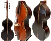 Mexico rosewood inlay shell 6string 29" viola da gamba,Professional concert play