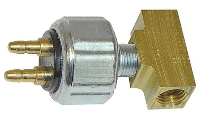 1939-64 Ford; Brake Switch For 3/16" Brake Line; With Brass Tee (for: Ford)
