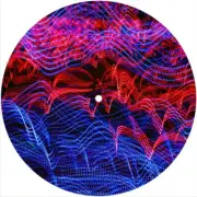 Slipmat Slip Mat 4 Technics or Single 7" 45 Turntable Record Player ABSTRACT 46