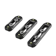 Mini Nato Rail with 1/4 Screws & Safety Pins for Camera Cage & Handle