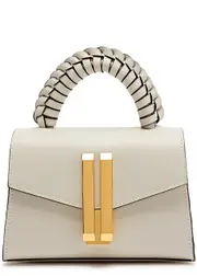 Demellier The Nano Montreal Leather Cross-body bag - Off White ONE SIZE